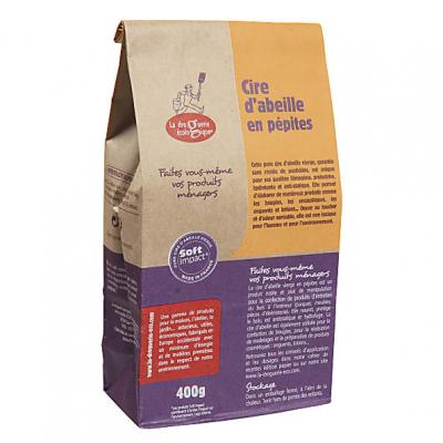 Droguerie Ecologique Cire d'Abeille en Pepites 400gr