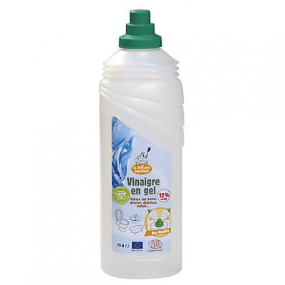 Gel vinaigre alcool bio 12&deg; 750ml - Droguerie Ecologique