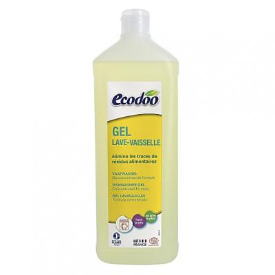 Gel bio pour lave vaisselle parfum orange 1L ECODOO
