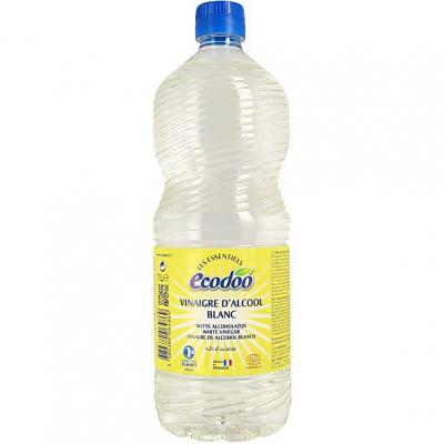 Ecodoo Vinaigre d'Alcool Blanc Ecologique, 1000 g