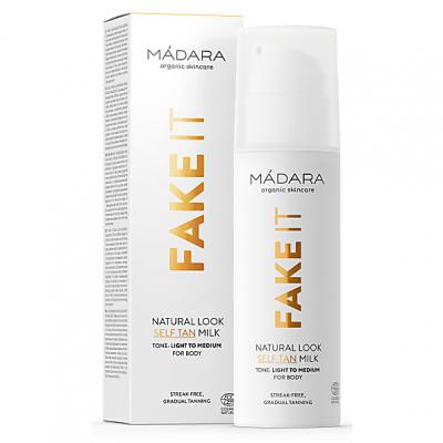 M&aacute;dara Fake It Lait Auto-Bronzant Teintes L&eacute;g&egrave;res Moyennes 150ml