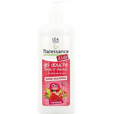 Natessance Kids Bio Gel Douche Framboise 500ml