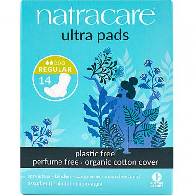 Natracare Compresa Regular Con Alas 14 Unidades *