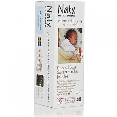 Naty by Nature Babycare - Sac &agrave; couches jetables Eco