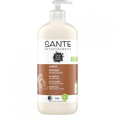 Sante Family - Gel Douche Bio - Coco & Vanilla 500ml