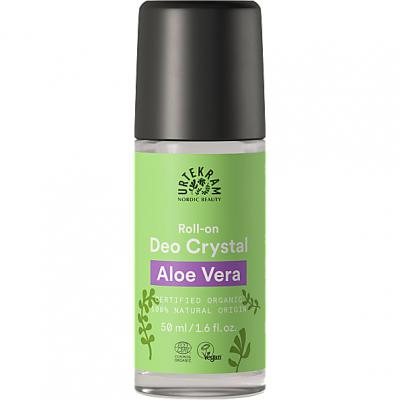 Urtekram - D&eacute;o crystal roll-on &agrave; l'aloe vera BIO 50 ml