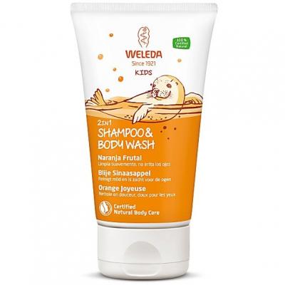 Savon et shampoing Kids Orange fruit&eacute;e