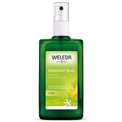Weleda D&eacute;odorant Spray Citrus - 100 ml - Flacon pulv&eacute;risateur 100 ml