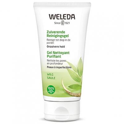 Nettoyant visage weleda naturally clear gel purificatrice (unisexe)
