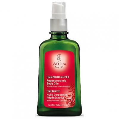 Huile corporelle concentr&eacute;e raffermissante weleda grenade (100 ml)