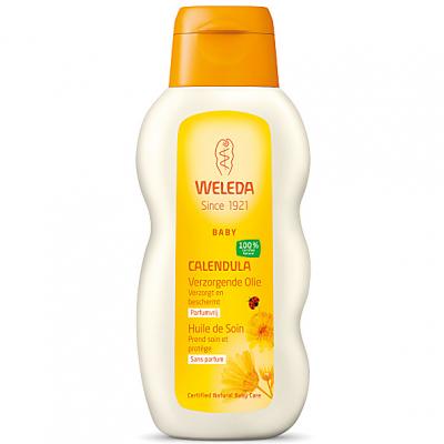 Huile&nbsp;au calendula pour b&eacute;b&eacute; de Weleda &nbsp;(200ml)