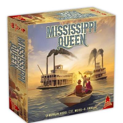 Jeu de plateau mississippi queen super meeple