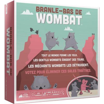Branle-bas de wombat asmodee EKIWOM01FR