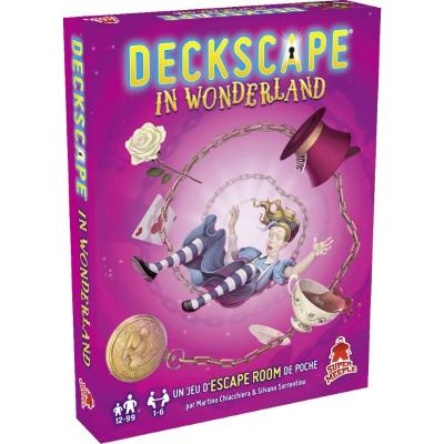 Jeu de soci&eacute;t&eacute; - Deckscape - In Wonderland - Adulte - Multicolore - Mixte