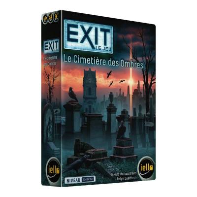 Jeu IELLO EXIT : Le Cimeti&egrave;re des Ombres- - Jeu de soci&eacute;t&eacute;