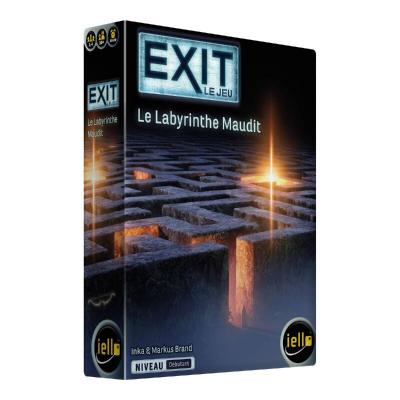 Jeu IELLO EXIT : Le Labyrinthe Maudit- - Jeu de soci&eacute;t&eacute;