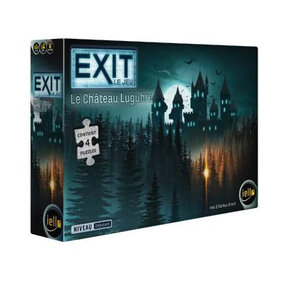 Jeu d'escape game Iello Exit Puzzle Le Ch&acirc;teau Lugubre