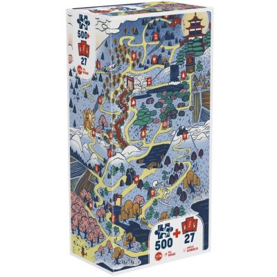 IELLO Puzzle PLAY Donjon - 500p : Foret - - Puzzle