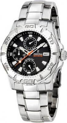 Festina - F16242-9 - Montre Homme - Multifonctions - Bracelet acier