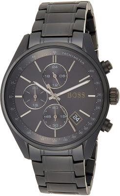 BOSS Hugo Hommes Chronographe Quartz Montres Bracelet avec Bracelet en Acier Inoxydable - 1513676