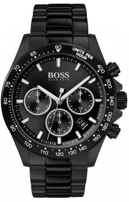 Montre Homme Hugo Boss Hero 1513754 chronom&egrave;tre noir