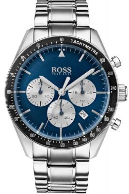 Montre Hugo Boss Trophy 1513630 Chronographe cadran bleu