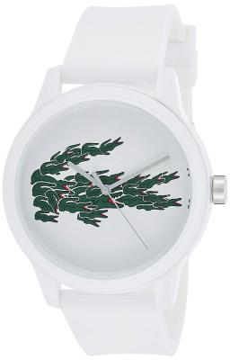 Montre Homme Lacoste 12.12 2011039 Bracelet Silicone Blanc