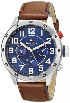Montre Homme Tommy Hilfiger 1791066 Bracelet marron en cuir