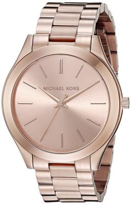 Montre Michael Kors Runway MK3197 ronde acier or rose