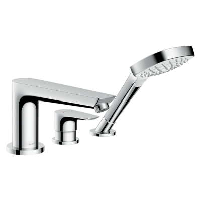 Robinet de baignoire 3 trous avec pommeau de douche Sexubox Talis E Hansgrohe