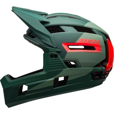 Bell Helmets Super Air R Mips - Casque VTT M G Grn Infrared 52-56 cm
