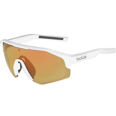 Lunettes de soleil bolle lightshifter blanc matte phantom orange