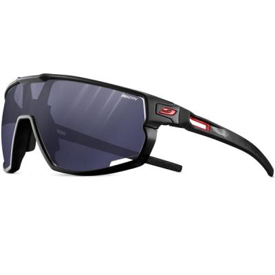 JULBO Lunette de soleil sport Rush Noir/rouge Rv P0-3 Noir