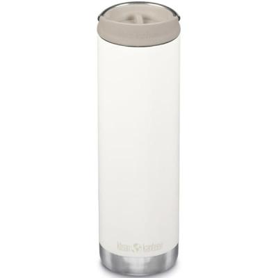 Klean Kanteen Tkwide 20oz With Caf&eacute; Cap Insulated Thermal Bottl Beige