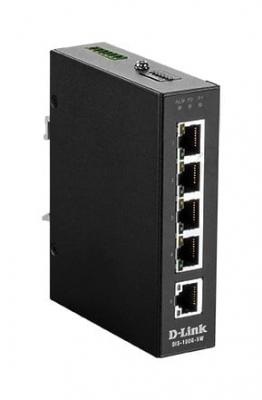 D-link 5 port unmanaged switch with 5x10/100/1000baset(x) ports noir