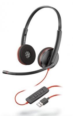 Plantronics Blackwire 3200 Mono Filaire UC casque St&eacute;r&eacute;o USB Noir 