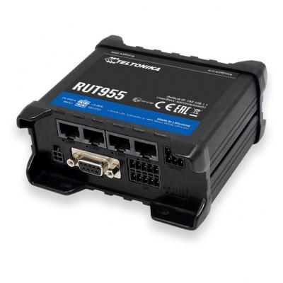Teltonika rut955 industrial dual sim lte wifi rs232 rs485 router