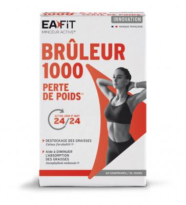 Compl&eacute;ment Alimentaire Br&ucirc;leur 1000 Eafit - La Bo&icirc;te De 60 G&eacute;lules