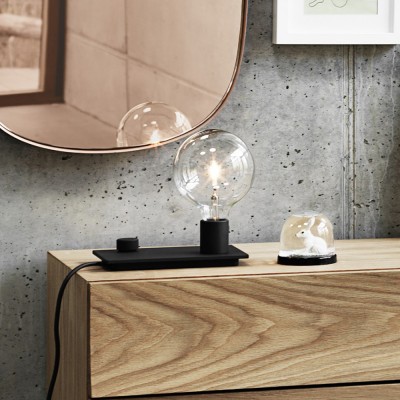 Muuto - Lampe de table de contr&ocirc;le LED, noir