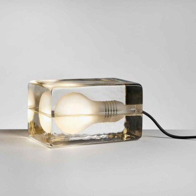 Lampe &agrave; poser LED cordon noir Block - Design House Stockholm