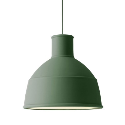 Muuto - Lampe &agrave; Unfold suspension, verte