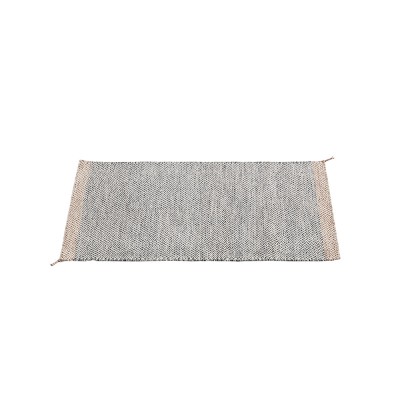 Tapis noir et blanc 140x85 cm Ply Rug - Muuto