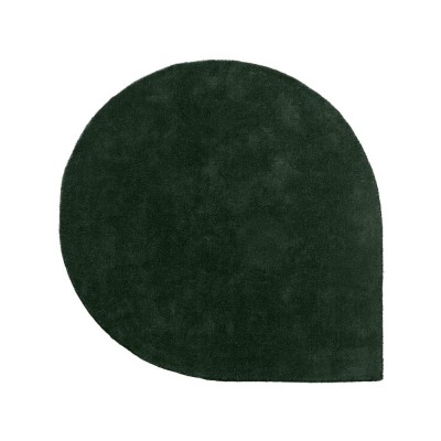 Tapis en laine vert 130 x 160 cm Stilla - AYTM