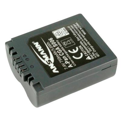 Ansmann A-panasonic Cga-s006 750mah 7.4v Lithium Battery Argent&eacute;