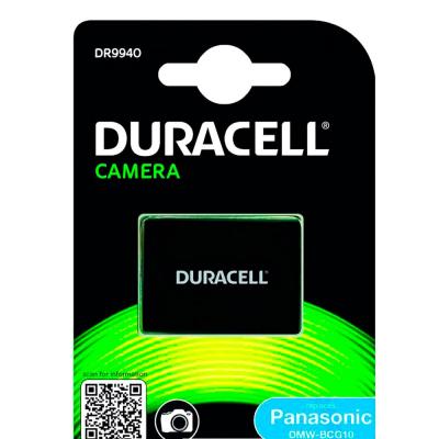 Duracell Panasonic Dmw-bcg10 890mah 3.7v Lithium Battery Argent&eacute;