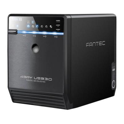 Fantec Qb-35us3-6g 4x3.5 Sata Hdd Usb 3.0 Esata External Hard Drive Enclosure Noir