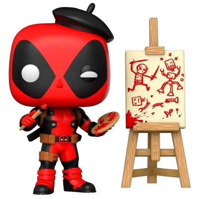 Figurine Funko Pop! - N&deg;887 - Deadpool - Deadpool Artiste 