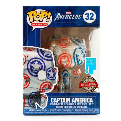 Figurine Funko Pop Artist Series Patrioticage Captain America 