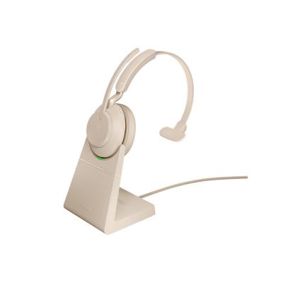Jabra Evolve2 65 - USB-A UC Mono avec support de charge - Beige