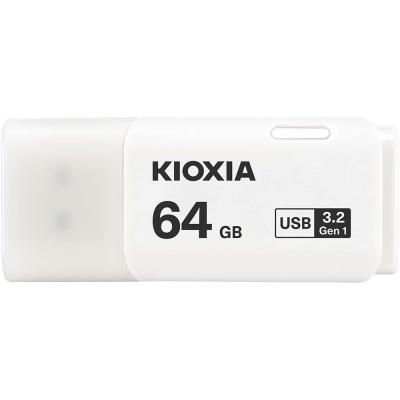 KIOXIA 64GB TransMemory U301 USB 3.2 Flash Drive, White